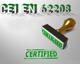 La CAM srl è conforme alla normativa CEI EN 62208