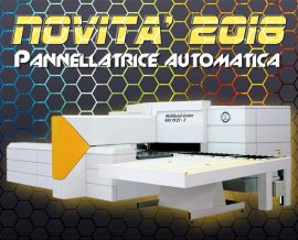 NEW ENTRY 2018 – Pannellatrice RAS automatica