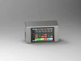Porta display inox per controllo produzione