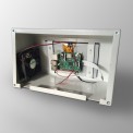 Porta display inox per controllo produzione 1