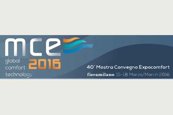 Al momento stai visualizzando MCE 2016 – Global comfort technology