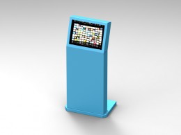 Totem touch screen