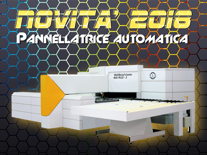 You are currently viewing NEW ENTRY 2018 – Pannellatrice RAS automatica