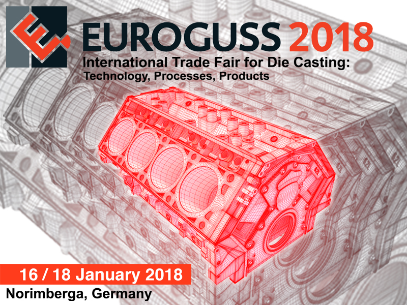 Al momento stai visualizzando EUROGUSS 2017 – International trade fair for die casting