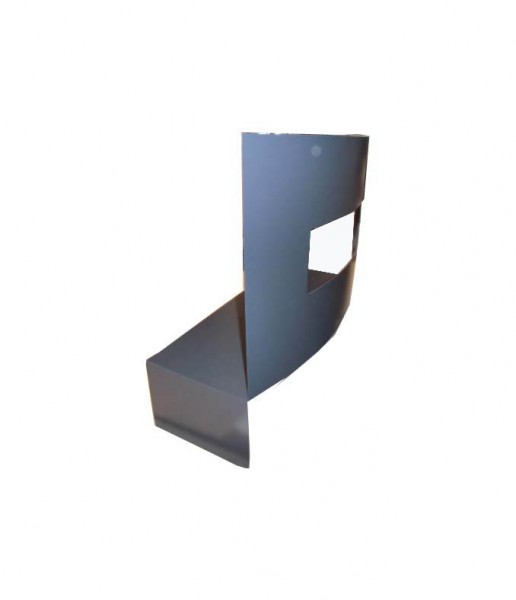 Posacenere da parete in acciaio - Con supporto - 3,7 L