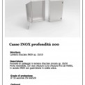 Casse INOX ad anta singola Prof 200 1